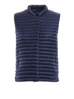 Gilet in tessuto trapuntato