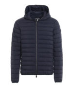 Piumino in nylon trapuntato