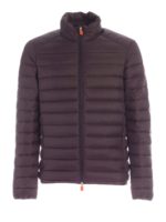 Piumino trapuntato grigio scuro