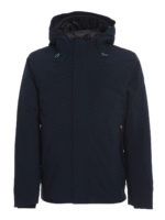 Giacca impermeabile in tessuto riciclato