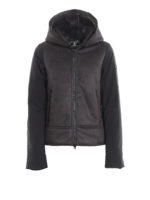 Piumino in tessuto tecnico con cappuccio