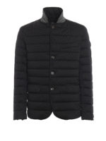 Giacca imbottita impermeabile nera