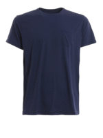 T-shirt in jersey tecnico blu