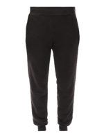 Joggers neri con tasca logata