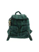 Zaino Joy verde con motivo tartan
