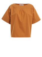 Blusa oversize in popeline
