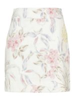 Gonna a cupola con motivo floreale