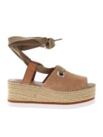 Sandali Glyn Amber beige in suede