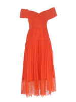 Abito longuette in georgette