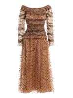 Abito lungo in tulle