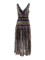 Abito a righe in paillettes