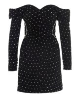 Mini abito Diamante nero