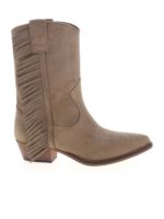 Stivali a punta Delphere color sabbia