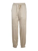 Pantaloni design tuta in raso Liliane