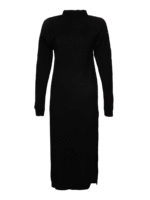 Abito dolcevita con spacco a lato