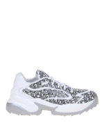 Sneaker Extreme in pelle con stampa logo