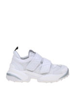 Sneaker Extreme in pelle e mesh con strappi