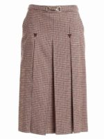 Falda Semilarga - Beis