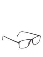 Occhiali da vista in acetato opaco nero