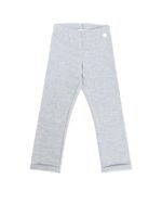 Pantalone grigio con risvolto