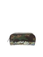 Beauty case camouflage verde