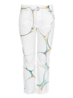 Pantaloni dritti crop