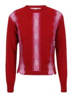 Maglione girocollo con pizzo