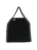 Borsetta Falabella Tiny in velluto nero