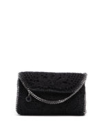 Borsa Falabella Mini nera in pizzo