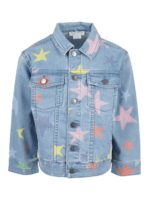 Giacca in denim con motivo Stars