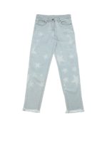 Jeans azzurro con stelle