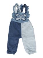 Salopette in denim Butterfly