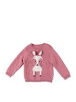 Pullover Horse rosa