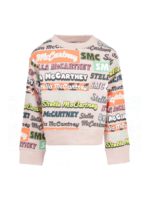 Felpa con logo lettering all over