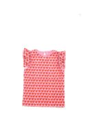 T-shirt rosa con stampa cuori