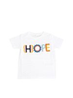 T-shirt Hope bianca