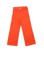 Pantalone in denim rosso