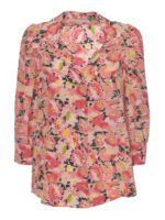 Camicia Reese stampa floreale rosa