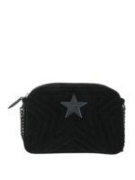 Borsa mini Stella Star nera matelasse