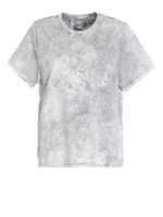 T-shirt in jersey organico effetto marmo