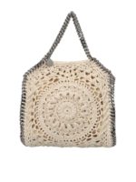 Borsa Falabella crochet avorio