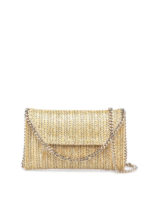 Borsa Falabella in paglia lame