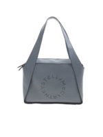 Borsa Tote Large Hobo azzurra