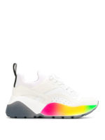 Sneaker Eclypse con banda fluo