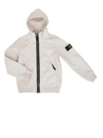 Felpa con cappuccio e patch logo