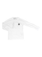 T-shirt a maniche lunghe con patch logo