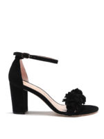 Sandali Nearlynude  in camoscio neri