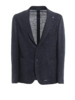 Giacca sfoderata in lino e cotone