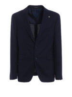 Giacca in lana naturalmente stretch