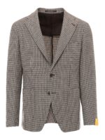 Blazer monopetto pied de poule